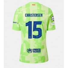Barcelona Andreas Christensen #15 Tredje Tröja 2024-25 Korta ärmar